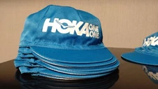 HOKA ONE ONE Blue  Cap for running and cycling. ONE SIZE / S