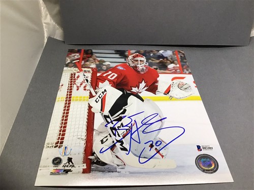 Braden Holtby Signed Team Canada 8x10 Photo Autographed Beckett BAS COA 1B - Picture 2 of 4