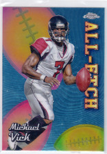 2024 Topps Chrome All-Etch Refractor Michael Vick Falcons
