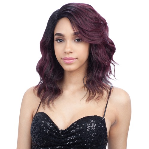 CHASTY - FREETRESS EQUAL INVISIBLE L PART SYNTHETIC FULL WIG MEDIUM WAVY - Picture 7 of 29