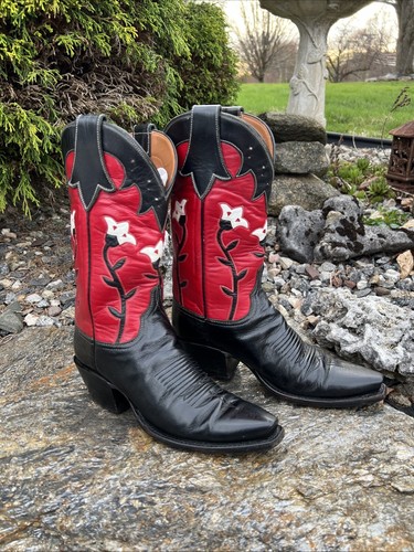 lucchese 7 B Marlboro Western Cowboy Boots Mothers Day Gift