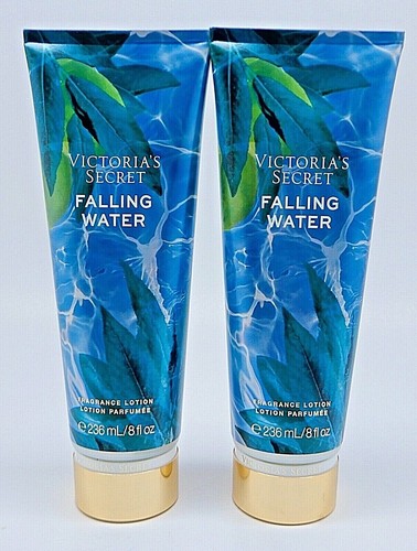 2 VICTORIA'S SECRET FALLING WATER FRAGRANCE LOTION PARFUMEE 8oz /236ml - Picture 5 of 6