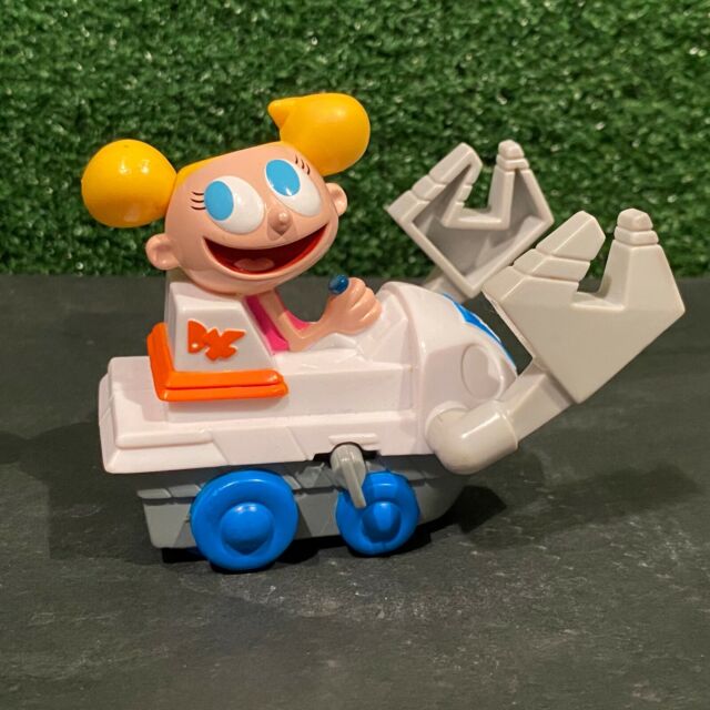 2003 Burger King Kid Meal Dexter's Laboratory Dee Dee Dozer Toy Figure | eBay