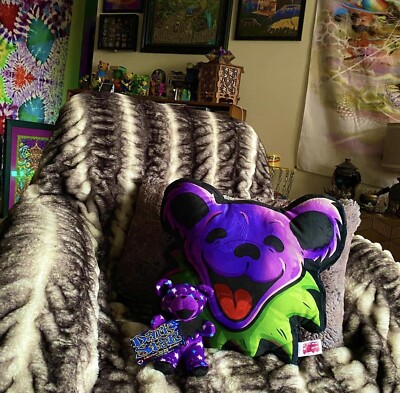 Plush Accent Throw Pillow Cushion Decor Grateful Dead