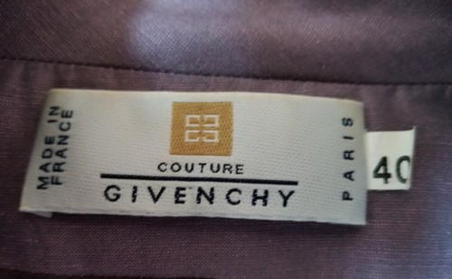 GIVENCHY COUTURE Made in France Lavender Jacket Size 6 - Picture 2 of 3