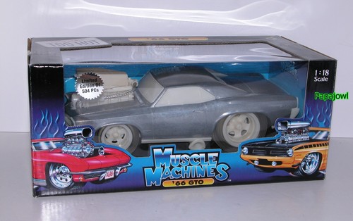 1966 Pontiac GTO Raw 66 Goat Limited 1 of 504 Zamac Bare Metal Diecast 1:18 - Picture 2 of 5