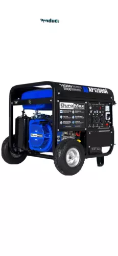 DuroMax XP12000E 12000 Watt Portable Gas Electric Start Generator