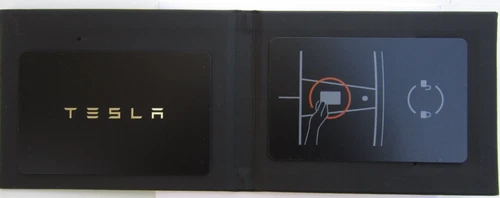 2 x New OEM 2017-2026 TESLA MODEL 3 Y S X Cybertruck Key Cards