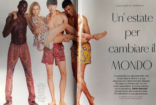 ALD327 FASHION MAGAZINE GRAZIA 2020 20 STELLA MAXWELL CATE BLANCHETT MODA - Photo 10 sur 11