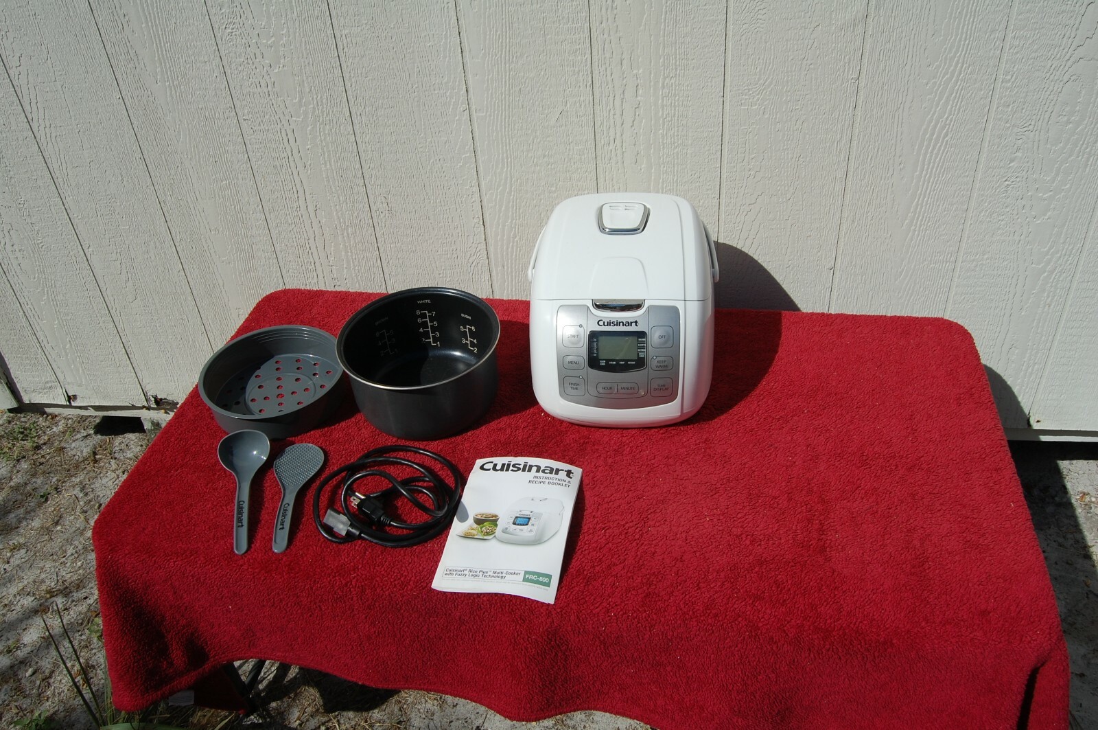 Cuisinart FRC800 Rice Plus MultiCooker w/ Fuzzy Logic Technology eBay