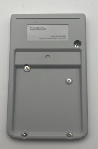 Vintage Casio Time Calculations Solar Power Calculator HS-8LU Used - Photo 3/3