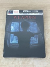 Weapons (2025) - USA Limited 4K Ultra HD Steelbook - NEW IN HAND - SHIPS IN BOX!