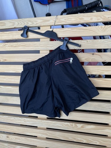 Moncler Swim Trunks Nylon Shorts Mens Black - Picture 10 of 12