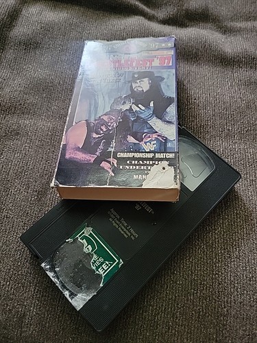 Wrestlefest 97 VHS Video Tape 1997 AEW TNA WWE WWF TNA WCW Wrestling - Imagen 5 de 5