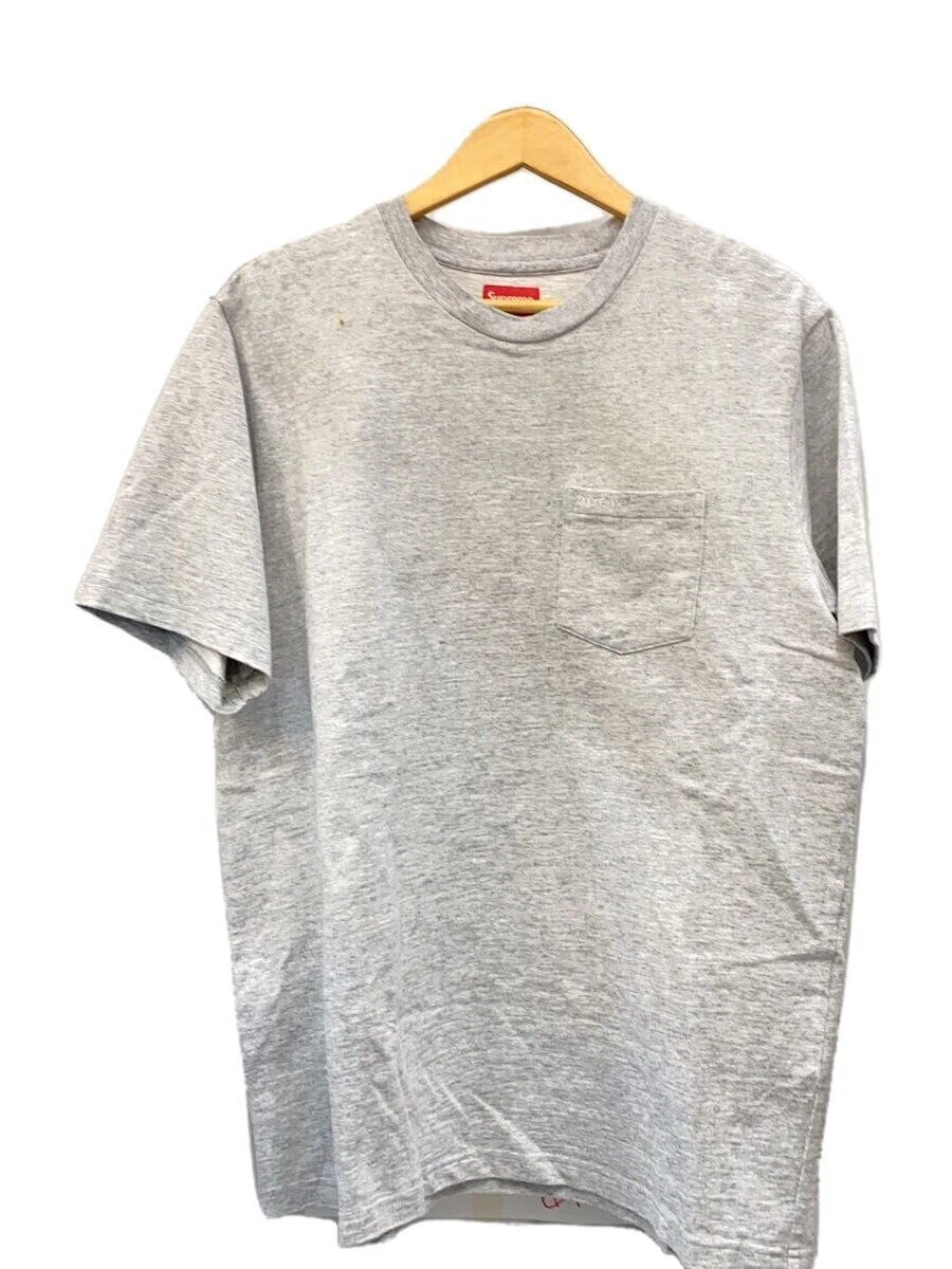 T shirt Supreme Poket gris L occasion