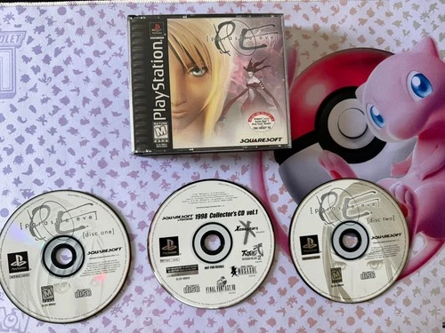 Parasite Eve Sony PlayStation PS1 Black Label Complete CIB Reg Card VG