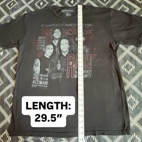 Camiseta RAGE AGAINST THE MACHINE Rolling Stone Magazine Alt Rock 2XL Usada NV - Imagen 10 de 12