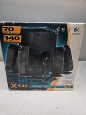 LOGITECH X-540 5.1 SURROUND SOUND SPEAKER SYSTEM COMPLETE