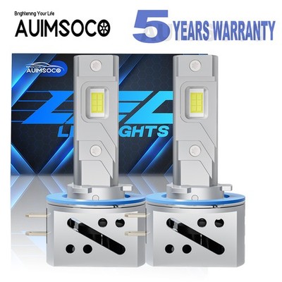 H11B Front LED Headlight Low Beam Bulbs Conversion Kit Super White Bright Combo