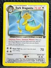 Pokémon Dark Dragonite TCG Card 22/82 Non-Holo, Wizards of the Coast 1999 MP