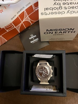 Swatch X Omega MoonSwatch Mission on Earth - Desert | eBay
