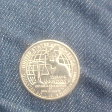2023 D Eleanor Roosevelt American Women Quarter with “In COD We Trust” Error