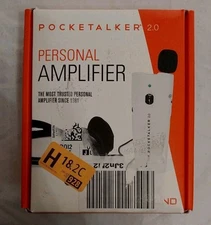 Williams Sound Pocketalker 2.0 Personal Amplifier.No Headphones. See photos.