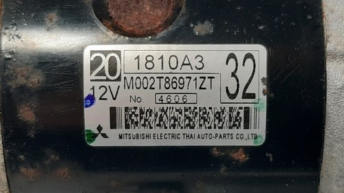 ANLASSER Mitsubishi L-200 Pick-up 2.4 Clean Diesel 4WD (4N15) 2015 1810A3 - Afbeelding 4 van 4