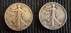 (2) Walking Liberty Half Dollar Coins ( 1942-S, 1943-P)