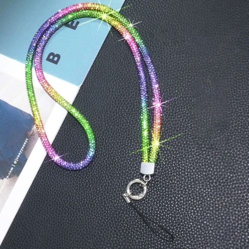 Bling Bling Anti-lost Phone Rope Bright Hanging Strap Phone Accessories - Photo 6 sur 18