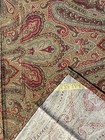 VTG Ralph Lauren Napkins/Placements (Fenton?) Red Sage Green Paisley