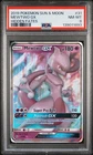 PSA 8 MEWTWO GX 31 HIDDEN FATES POKEMON MJ