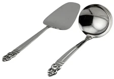 International Sterling Silver Server Set - Royal Danish