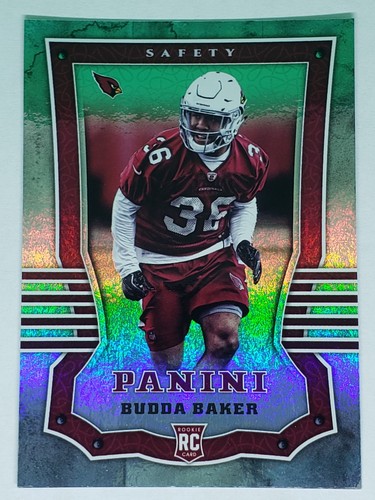 Budda Baker 2017 Panini #134 Rookie RC Knight's Templar Foil Parallel Cardinals - Bild 1 von 2