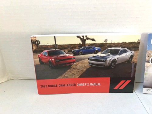 Dodge Challenger 2022 manual del propietario/guía del usuario OEM envío gratuito - Imagen 2 de 4