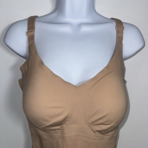 Camiseta sin mangas Honeylove Liftwear modeladora cami desnuda correas ajustables para mujer más 1X - Imagen 3 de 8