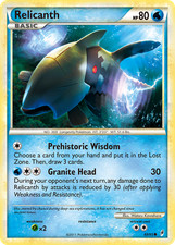 LP RELICANTH 69/95 (Wataru Kawahara) Call of Legends 2011 Pokemon