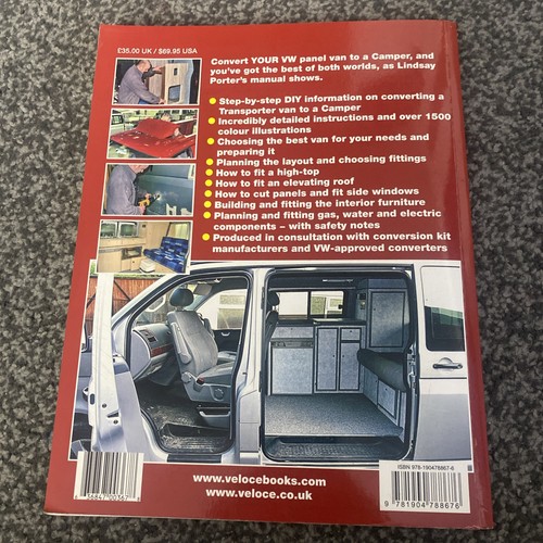 How to Convert Volkswagen T5 Van to Camper by Lindsay Porter (2008, Trade Paperb - Picture 10 of 10