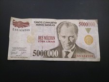 Turkey 5 Million Lira