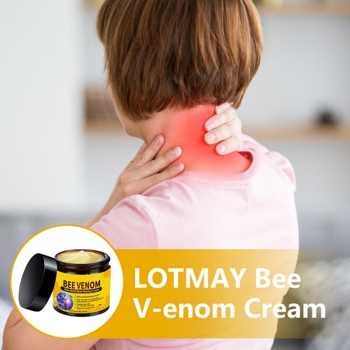 Crema curativa ósea alivio del dolor veneno de abeja crema para aliviar el dolor articular - Imagen 6 de 12