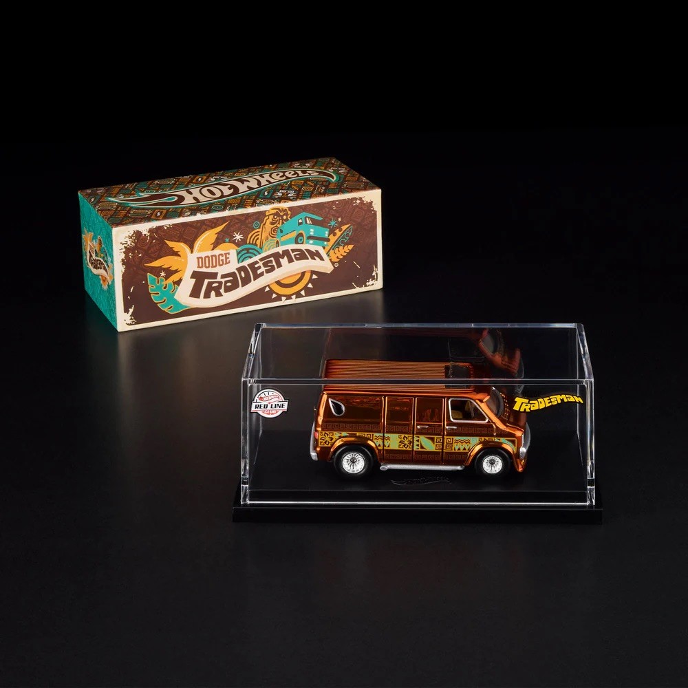 Hot Wheels RLC 70s Dodge Tradesman Van 2025 Exclusive SEALED