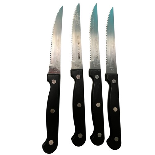Hamilton Beach 15-Piece Knife Set with Wooden Block – Stainless Steel Blades - Picture 12 of 23