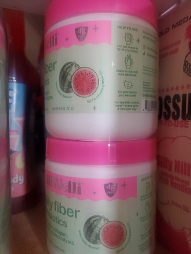 Belli Welli Watermelon Or berries Lot 2x Daily Fiber Supplement You Choose - Picture 8 of 10