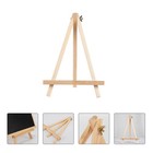  2 Pcs Small Picture Easel Stand Painting Canvas Holder Mini Stands