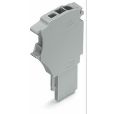 WAGO 1-Leiter-Federleisten-Anfangsmodul Push-in CAGE CLAMP® 1,5 mm? grau 2020-16