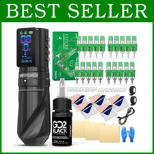 Professional Xtreme Tattoo Kit with Digital Display