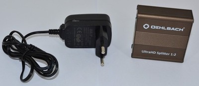 Oehlbach Ultra HD Splitter 1:2 6044 HDMI-Verteiler Ultra HD-Signale 4K 2160p (2)