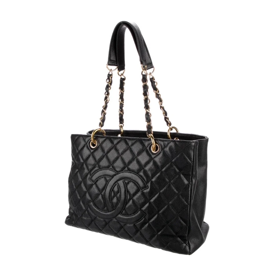 Chanel Caviar Grand Shopping Tote - Image 2 of 3
