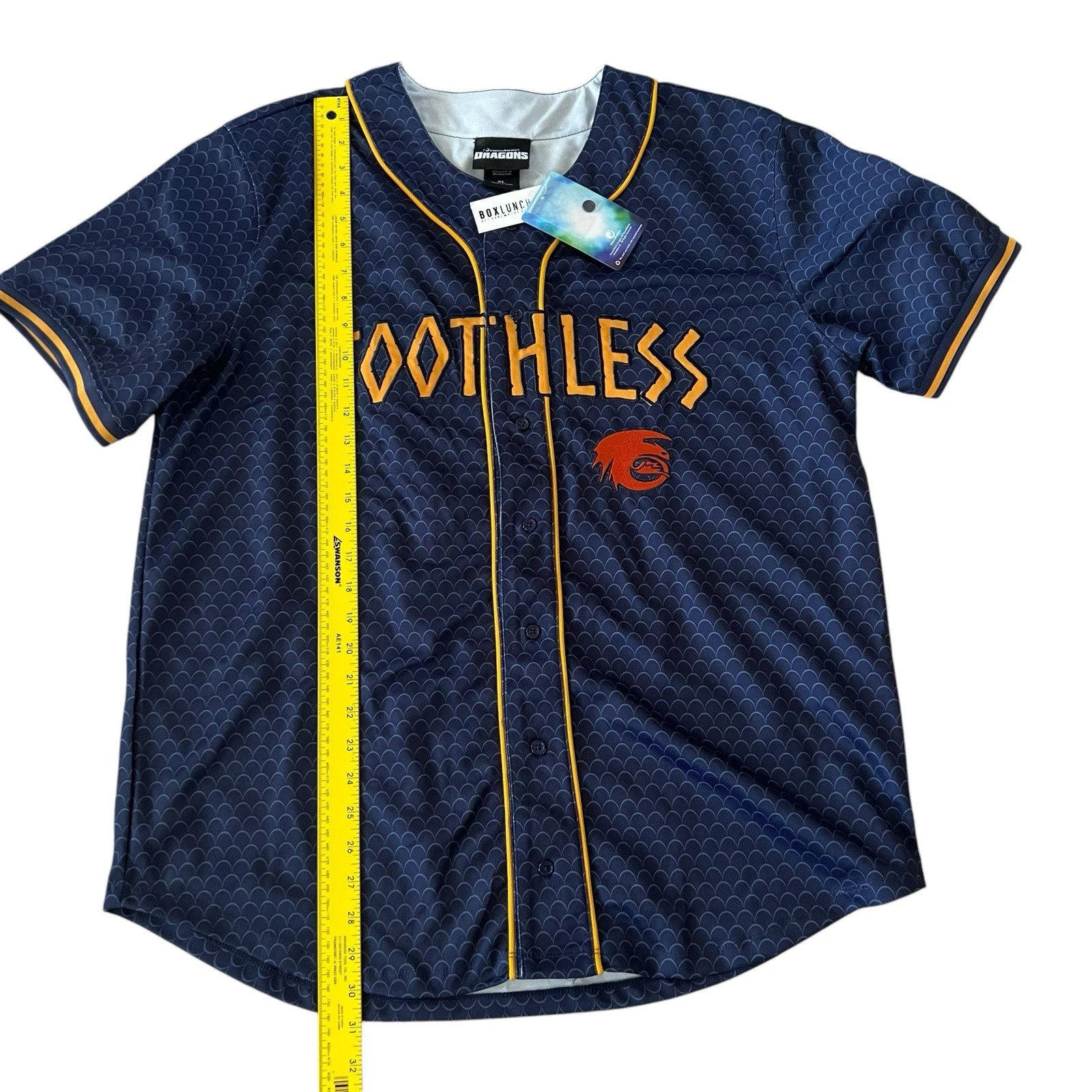 DreamWorks How to Train Your Dragon Baseball Jersey