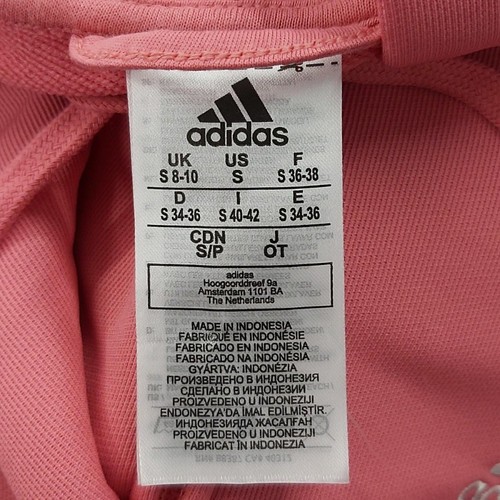 Adidas Tracksuit Size S Ladies Pink New RMF17-AO - Picture 7 of 8